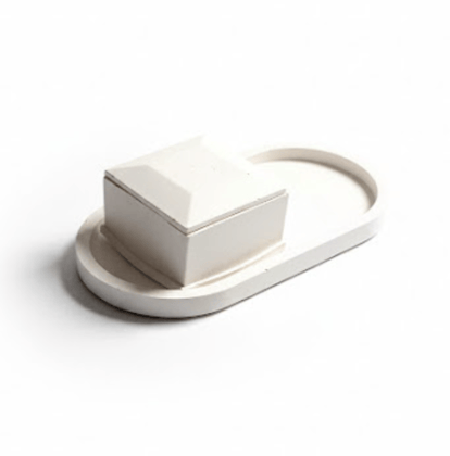 Combo 9 - Trinket tray + square jewellery box