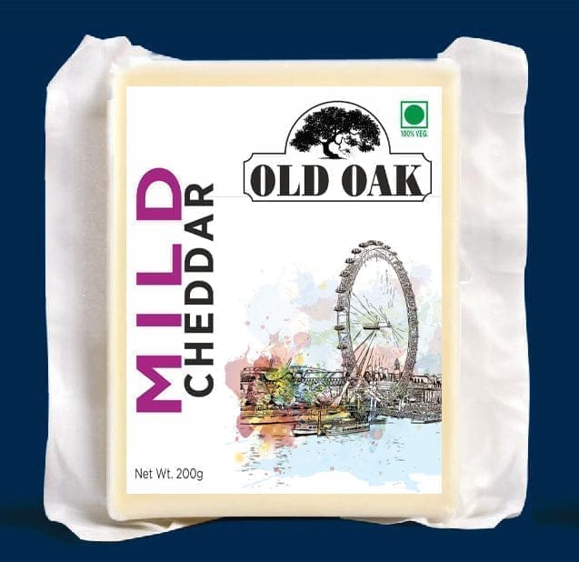 Old Oak Mild White Cheddar Cheese 200g