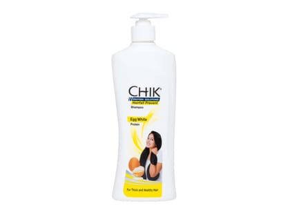 Chik Protein Solution Hairfall Prevent Shampoo, With Goodness Of Egg White, For Thick And Healthier Hair, For Men and Women, 340 ml