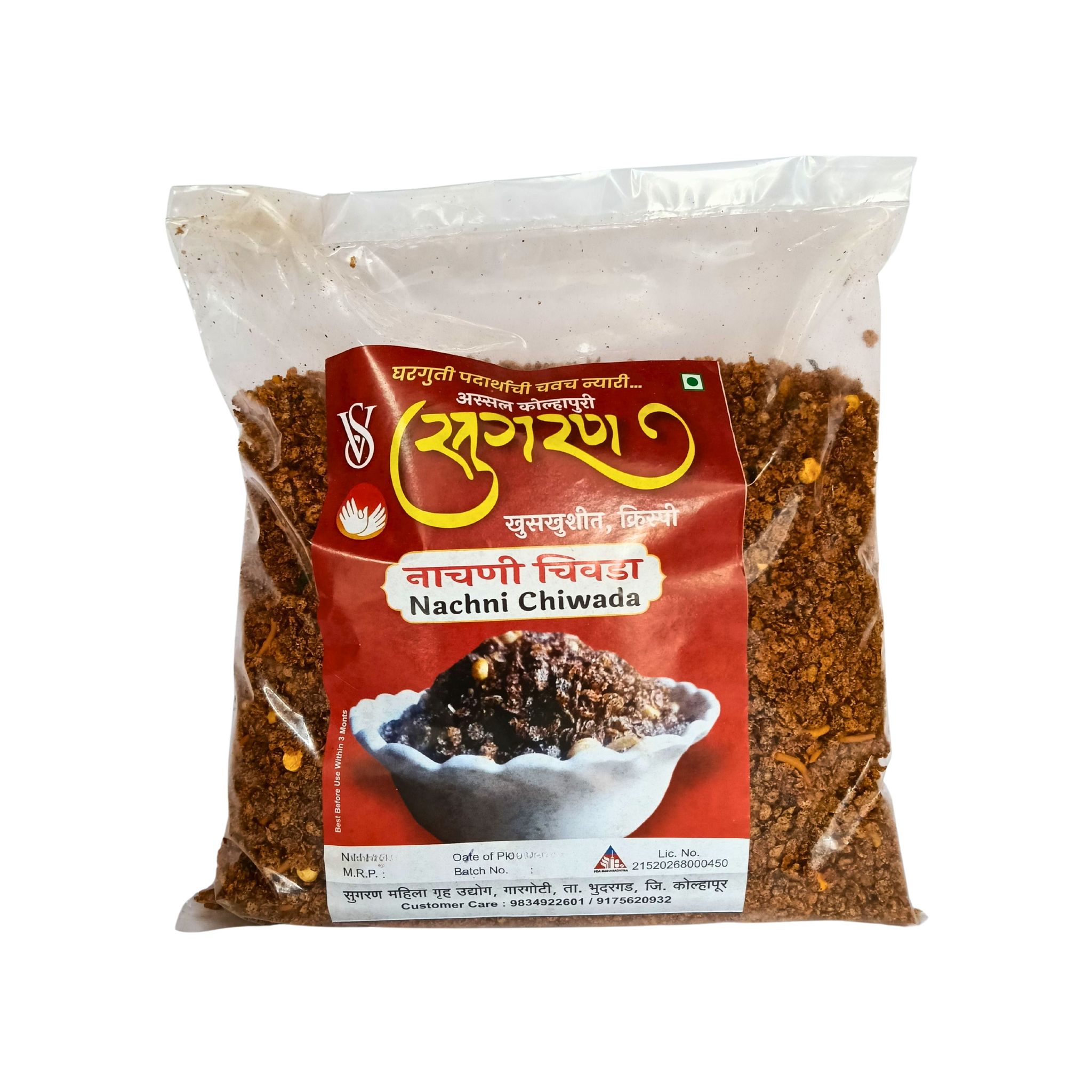 SUGRAN Nachani Chiwada 500 g