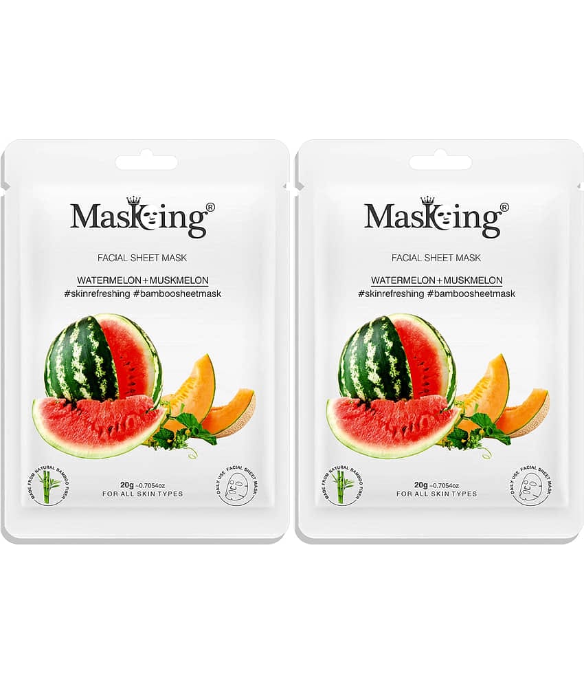 Masking - Radiant Glow Sheet Mask for All Skin Type ( Pack of 1 )