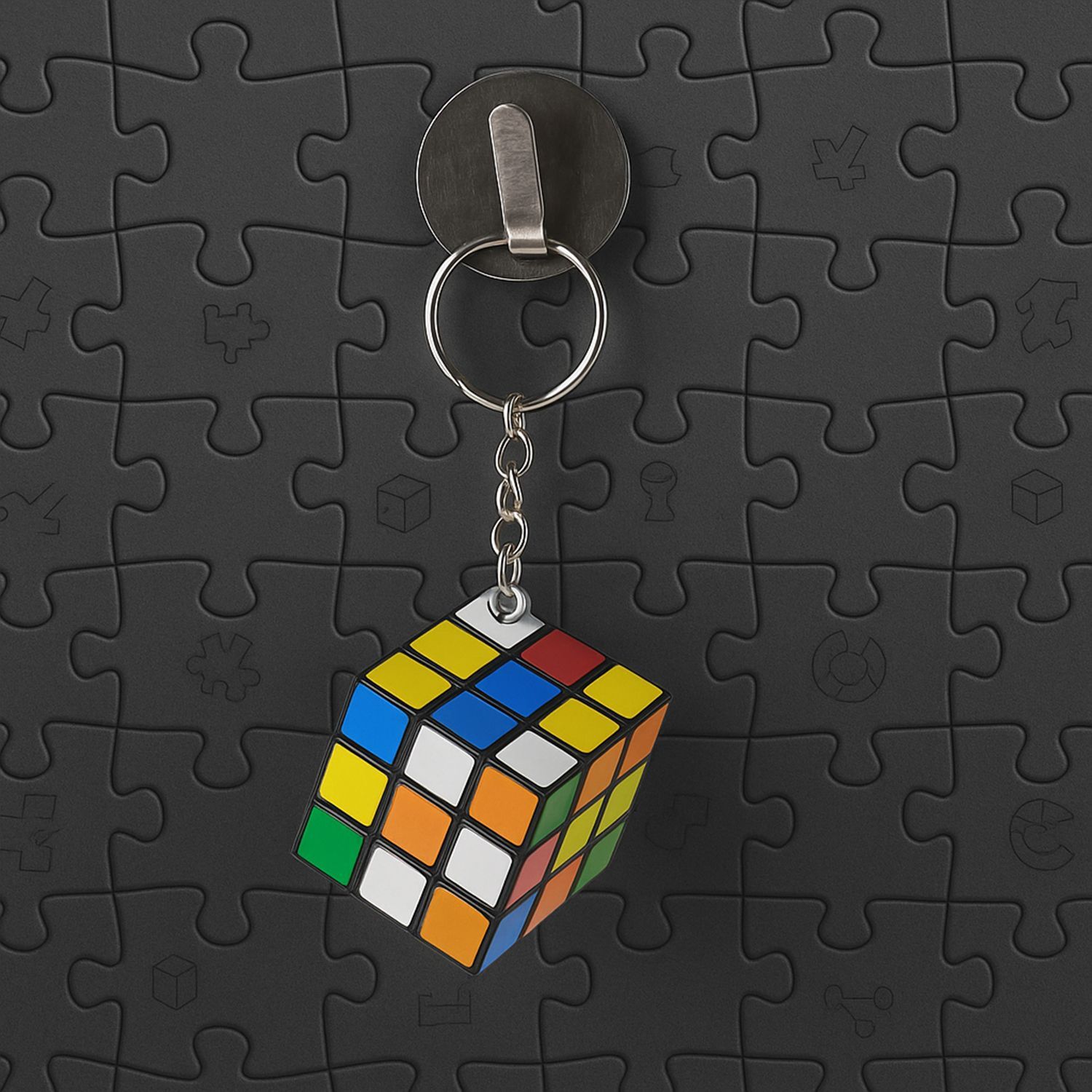 DHRUVINSRI 1Pc Mini Cube Puzzle Game for Boy and Girl, Magic Cube for Birthday Gift, 3x3 Puzzle Toy