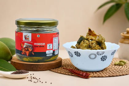 Gavran Mango Pickle | Traditional Maharashtrian Aam Achar | Tangy & Spicy