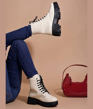 Shoetopia Black Women's Ankle Length Boots