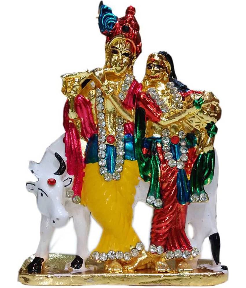 SHRI SHAKTI Divinity Idols In Car Decor Multicolour
