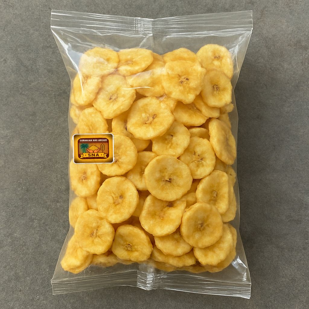 Suranjan Nag Angadi's crispy banana chips