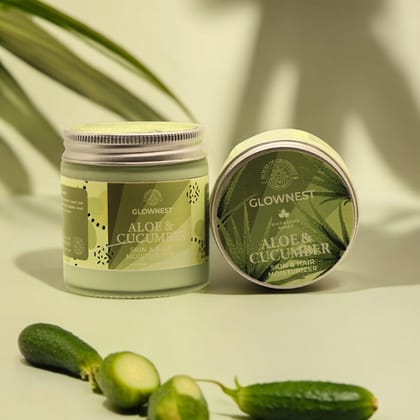 Glownest Bioenzyme Based Aloe & Cucumber Skin & Hair Moisturiser (100g)