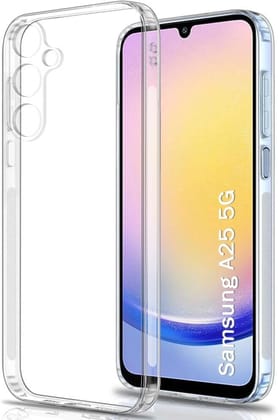 PLUGTECH TPU Ultra Hybrid Clear Camera Protection Back Cover Case for Samsung Galaxy A25 5G
