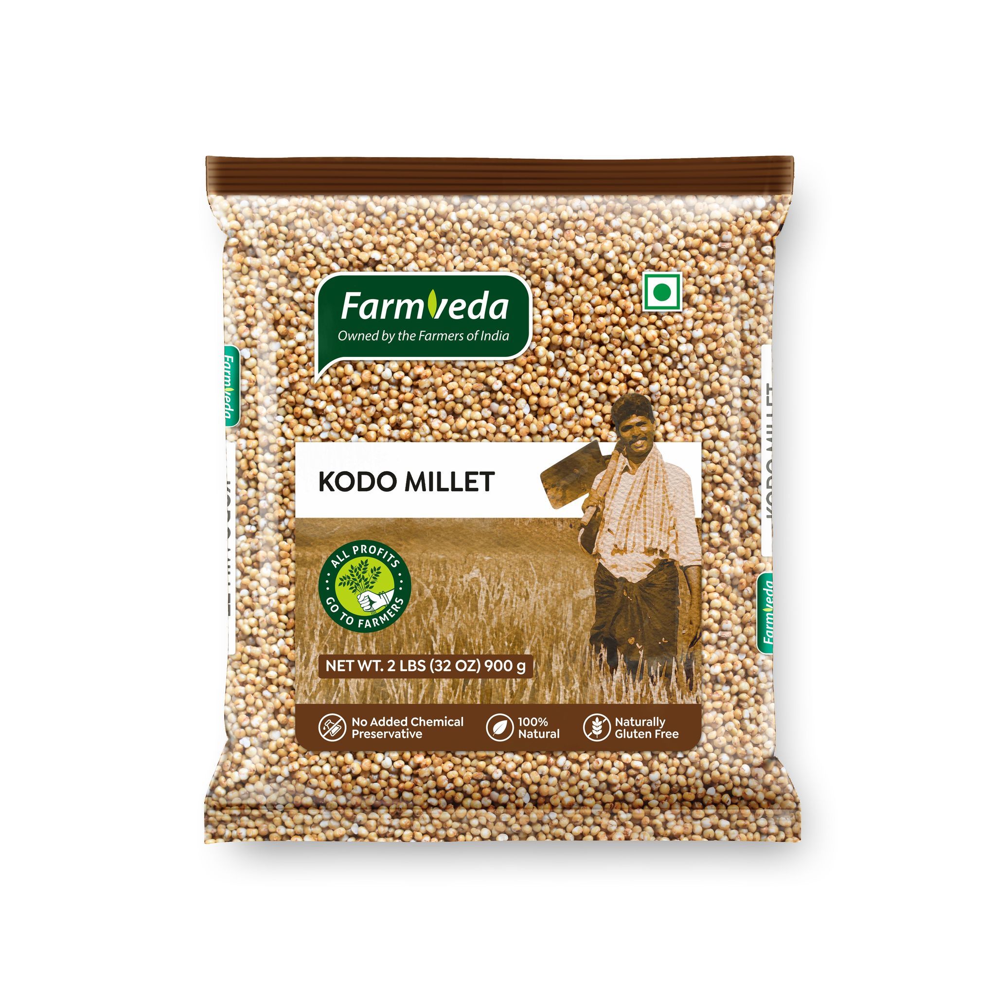 Kodo Millet (Whole) - 900 gm