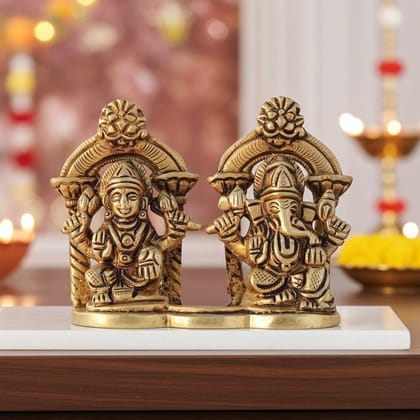 Brass Showpiece Ganesh Ji God Idol Statue (BSMAS1452 C)
