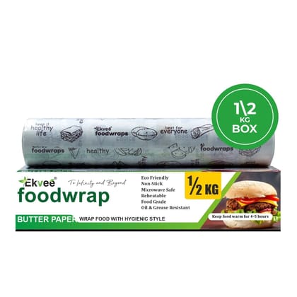 Food Wrapping Paper Roll 1/2 kg with Box