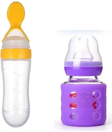 BBYARAJ 60 Multicolor Feeding Bottle ( Pack of 2 )