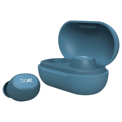 boAt Airdopes 171 | In-Ear Earbuds with 6mm drivers, Bluetooth v5.0, Up to 13 Hours Playback, Voice Assistant Mysterious Blue