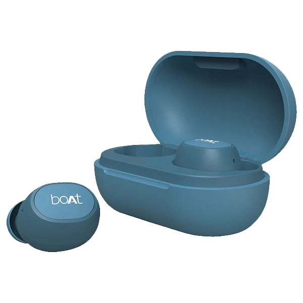 boAt Airdopes 171 | In-Ear Earbuds with 6mm drivers, Bluetooth v5.0, Up to 13 Hours Playback, Voice Assistant Mysterious Blue