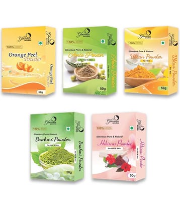 glowious - Skin Toning Face Pack for Normal Skin ( Pack of 5 )