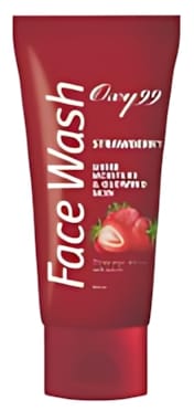 OXY99 FACE WASH STRAWBERRY | Buy 1 Get 1 Free | (50Gram x 2)