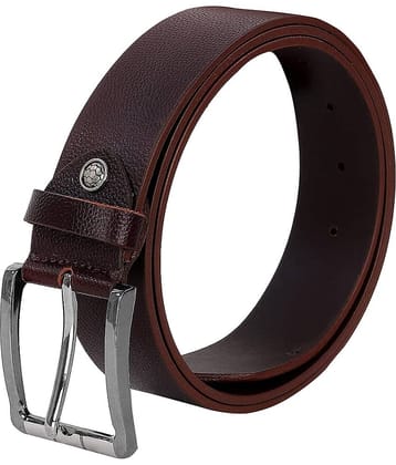 Leather World - Brown PU Men's Casual Belt ( Pack of 1 )