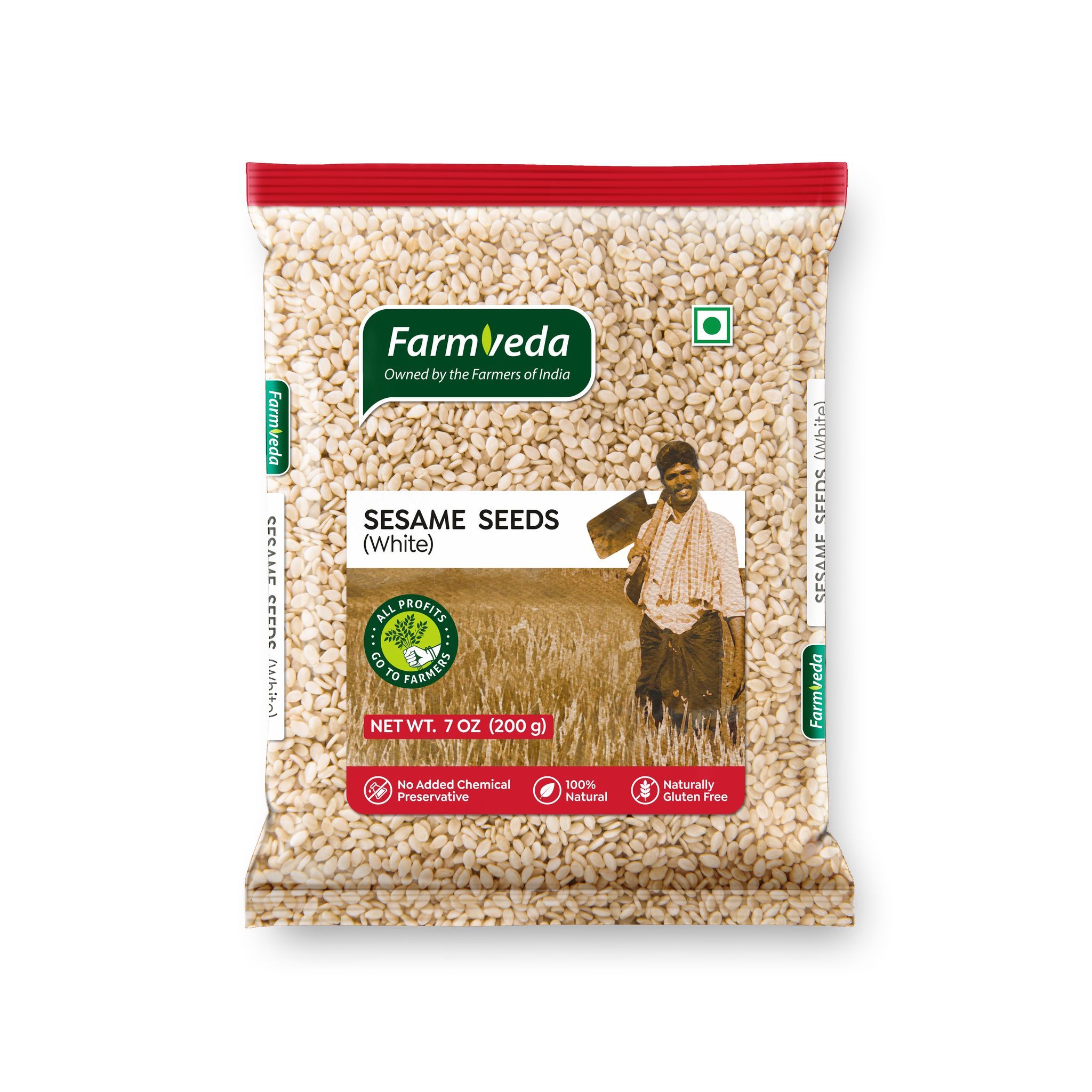 White Sesame Seeds - 200 gm