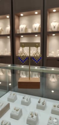 Weave Stone Earrings