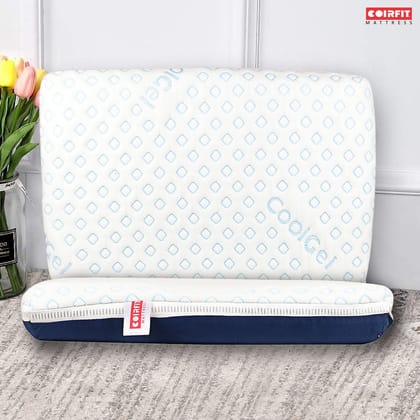 COIRFIT I-COOLGEL MEMORY FOAM PILLOW (2 Pillows) COIRFIT I-COOLGEL MEMORY FOAM PILLOW (2 Pillows)