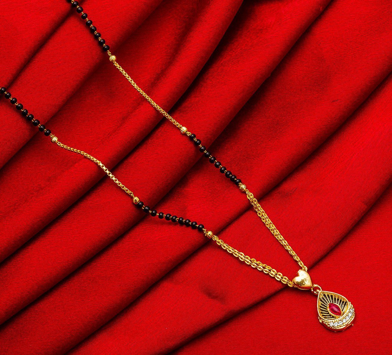Morison Traditional Gold Mangalsutra A Classic Symbol of Love