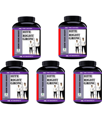 Hindustan Herbal HITE RIGHT GROW 0.5 kg Powder Pack of 5