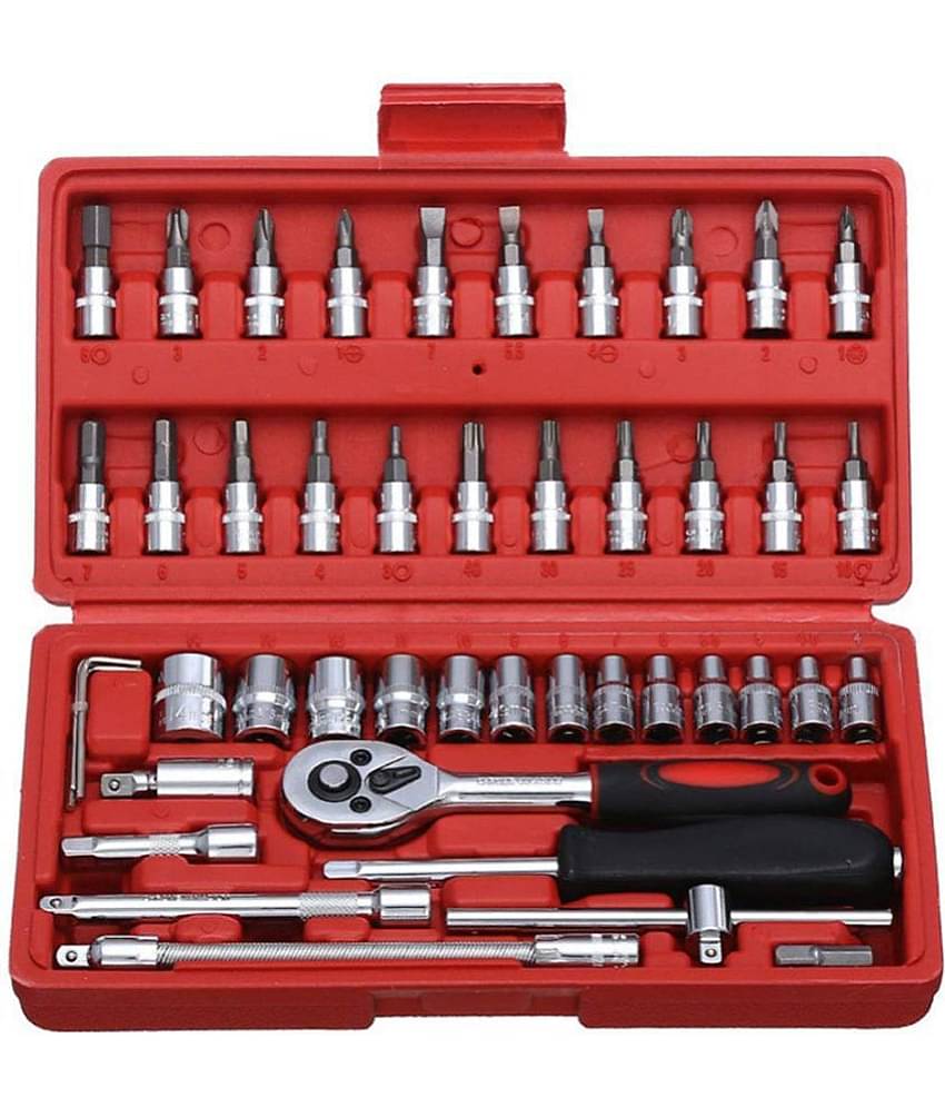 GLUN - 46pc Socket Wrench Screwdriver Set