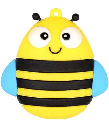 Pankreeti PKT534 Cute Bee  32GB USB 2.0 Fancy Pendrive Pack of 1