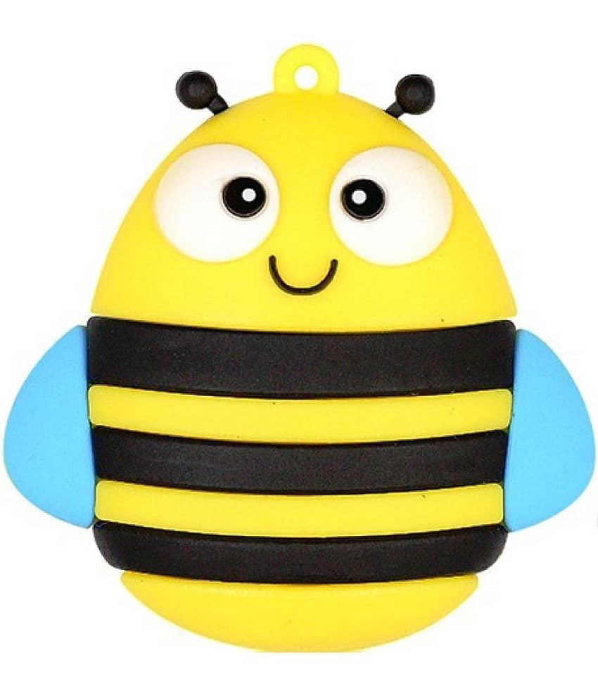 Pankreeti PKT534 Cute Bee  32GB USB 2.0 Fancy Pendrive Pack of 1