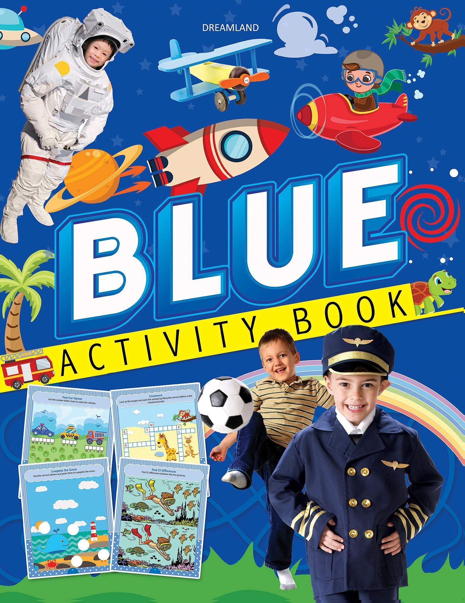Blue Activity Book (English, Paperback, Dream [Paperback] Dreamland Publications
