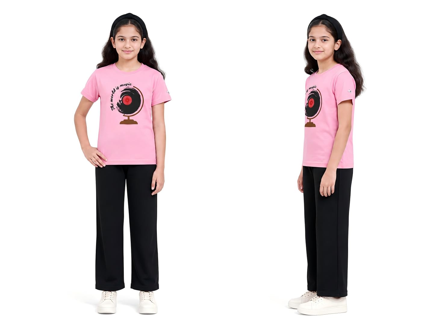 KUCHU Unisex Tshirt | Made of Super Combed Cotton-Modal Natural Fiber Better Than 100% Cotton| Soft & Breathable Fabric| Unique Digitally Printed Design |Vibrant Colour | Music World
