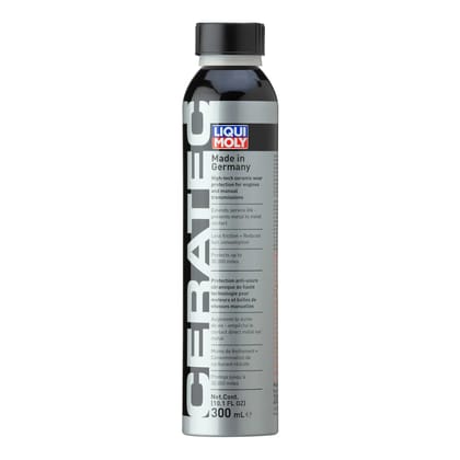 Liqui Moly Cera Tec Engine Oil Additive ( 300ml )  Reduces Friction & Wear, Improves Fuel Efficiency, Long-Lasting Ceramic Protection for Gasoline & Diesel Engines
