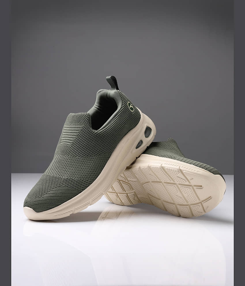 Action Sports Shoe for men Olive Men's Sports Running Shoes