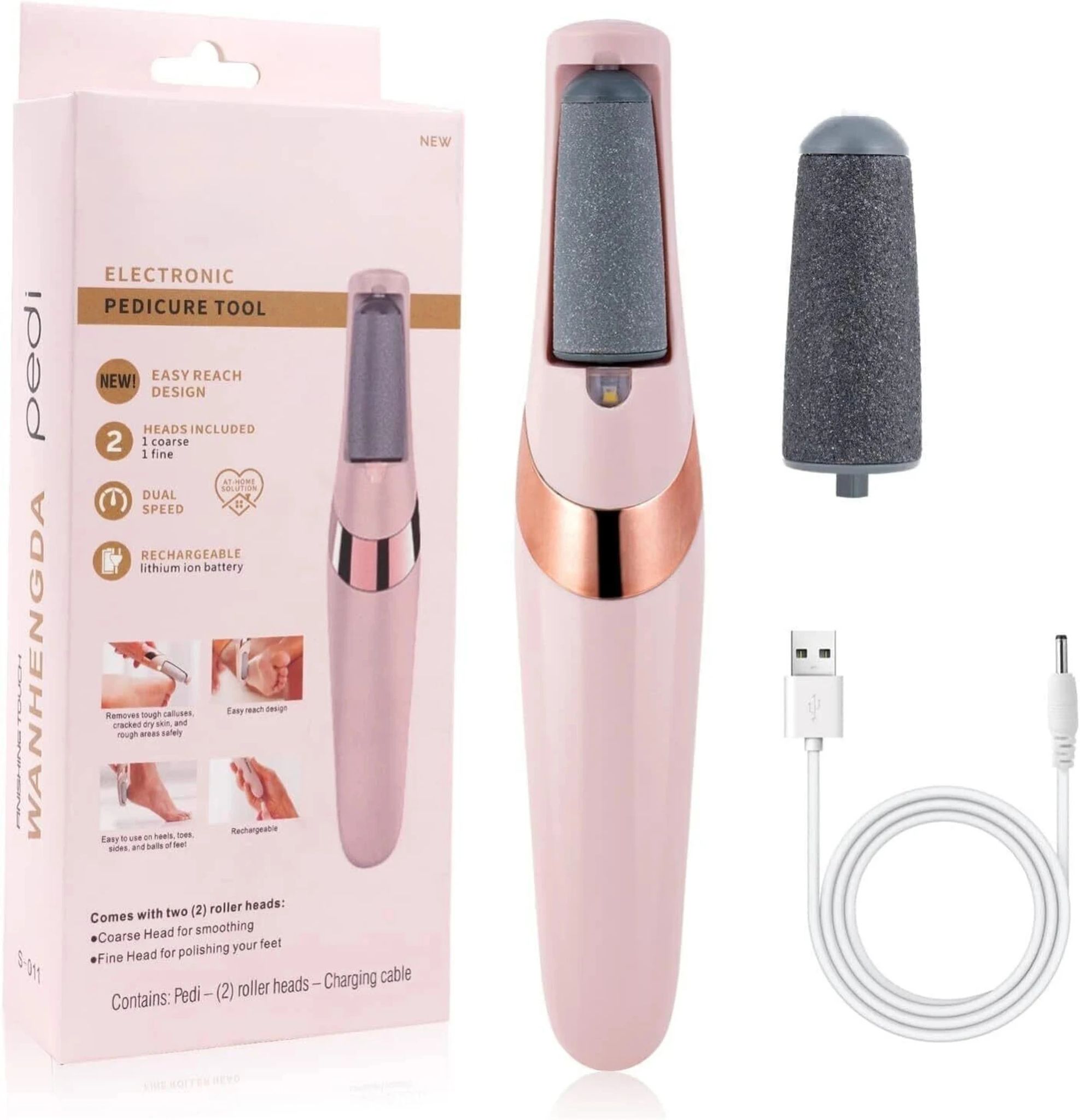 callus remover for feet dead skin remover pedicure tools |Dead Skin Remover Electric Foot Callus Remover (Multicolour)