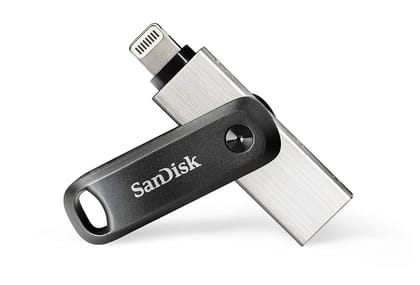 SanDisk 256GB iXpand Flash Drive Go for iPhone and iPad