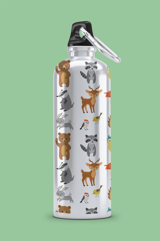 Woodland Creatures Lightweight Aluminium Bottle