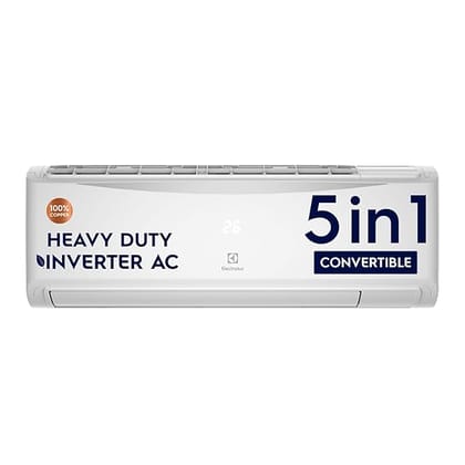 Electrolux 1 Ton 5 Star Convertible Inverter Split Air Conditioner (AC),ESV125C3HA
