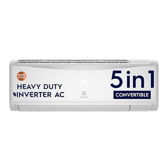 Electrolux 1 Ton 5 Star Convertible Inverter Split Air Conditioner (AC),ESV125C3HA