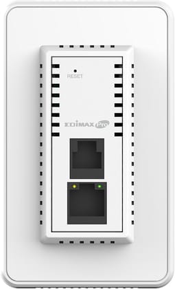 Edimax IAP1200 ,2x2 AC1200 Dual Band in-Wall PoE Access Point, Wireless AP for Single and Multiple Locations, Multiple SSIDs for Security Management, white