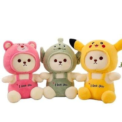 Teddy Bear with Cap - 'I Love You' Plush Toy for Kids Teddy Bear with Cap - 'I Love You' Plush Toy for Kids
