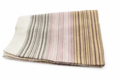 Handmade Multi Stripe Cotton Kitchen Tea Towel