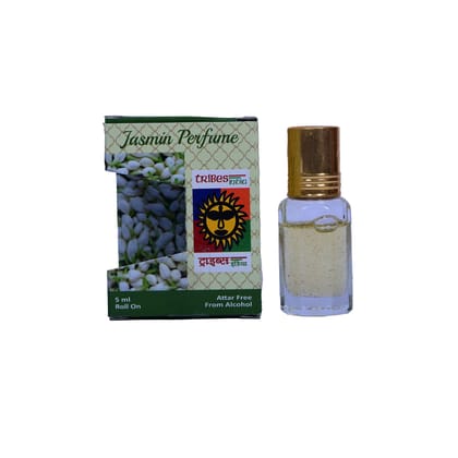 Mysore Jasmine Attar Perfume (5 ml) (1TGADCTKA04010-Jasmine)