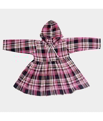 harshvardhanmart.com Fleece Frock For Girls ( Pack of 1 , Purple )
