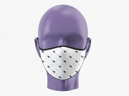 Run Free Reindeer Face Mask (Pack of 1, 3, 5, 10)