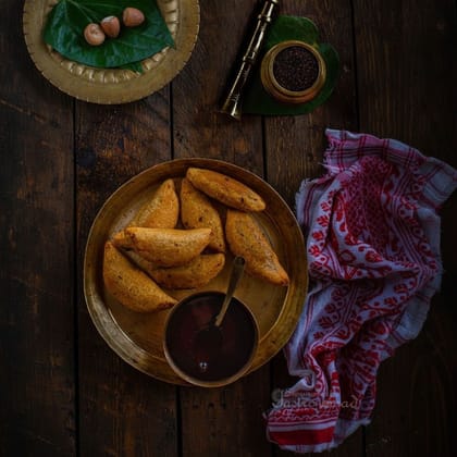 Traditional Hand-crafted Pitha - 500 gm - One pack of traditional Pitha