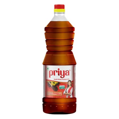 Priya Kachi Ghani Mustard Oil 1 Ltr