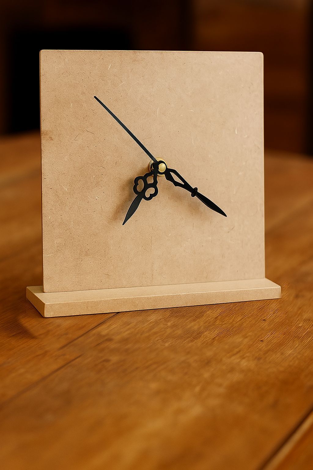 Dbeautify's Minimalist MDF Table Clock