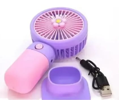 Mini Portable Usb Hand Fan Random Color 