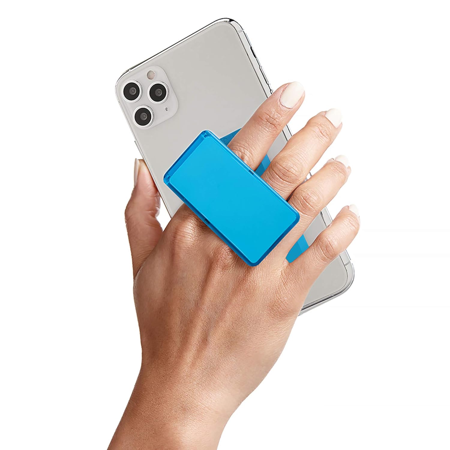 Triot HANDL NEW YORK Neon Blue Mobile Stick Holder Grip