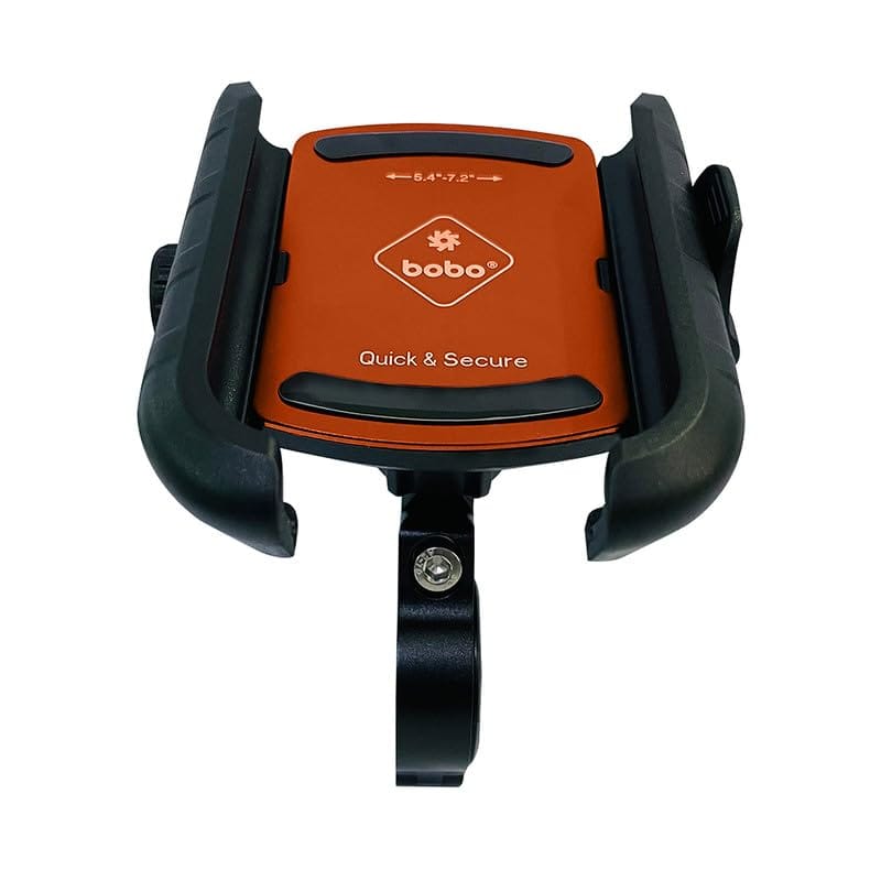 BOBO BM14 Quick Release Enhanced BM4 Waterproof Bike/Motorcycle/Scooter Mobile Phone Holder Mount, Ideal for Maps and GPS Navigation (Orange) BOBO BM14 Quick Release Enhanced BM4 Waterproof Bike/Motorcycle/Scooter Mobile Phone Holder Mount, Ideal for Map